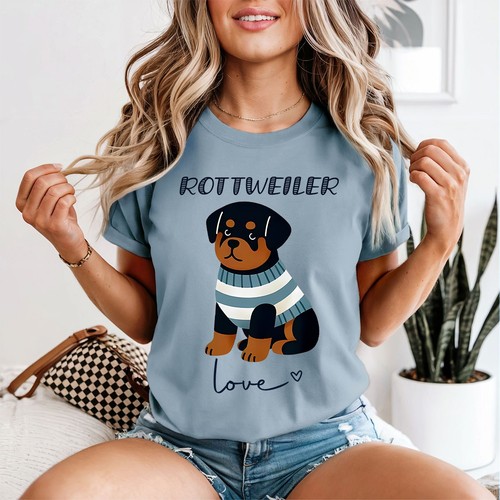 Shirt pour femme rottweiler - femme,