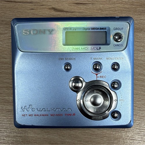 Sony walkman n505 - mz-n505, bleu
