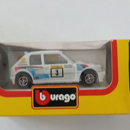Bburago peugeot 205 - bburago, turbo