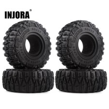 INJORA Mud Grappler 2.2 Tires for 1/10 TRX4 TRX6 SCX10 II 90046,120*48mm
