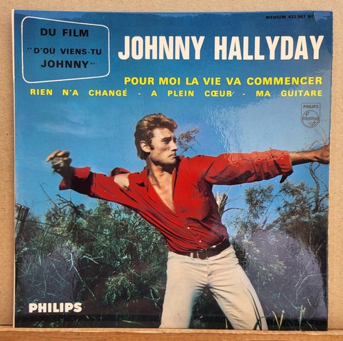 45t johnny hallyday ma - ep,