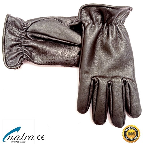 Gants cuir pour homme noirs - homme,
