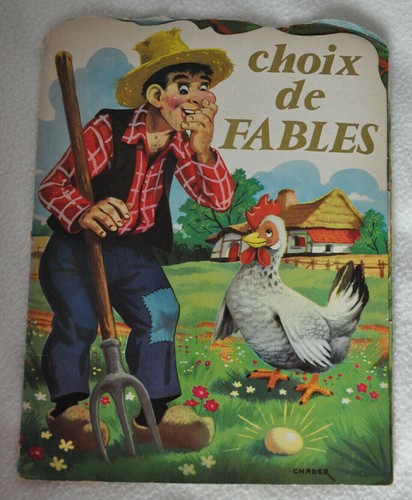 Livre ancien choix fable - livre,