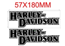 2 STICKERS HARLEY DAVIDSON