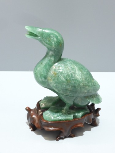 Sujet canard pierre dure - canard,