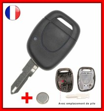 Coque Clé Plip Pour Renault Espace/Laguna/Megane/Scenic/Twingo/Clio ASP +Pile