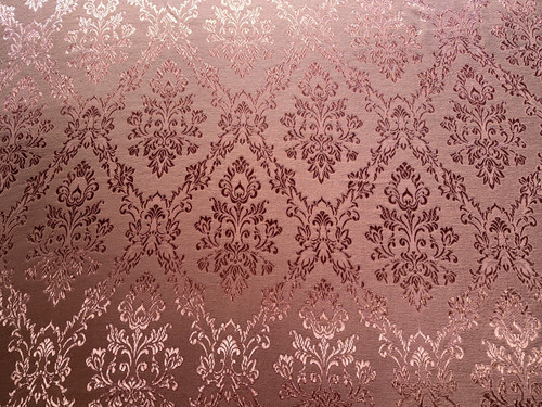 Antique pink satin jacquard - antique,