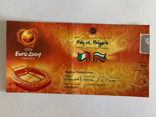 Ticket euro portugal june - ticket,