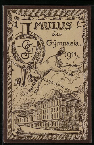 Mulus lycée 1911 - du, âne