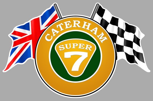 Caterham super seven flags - caterham,