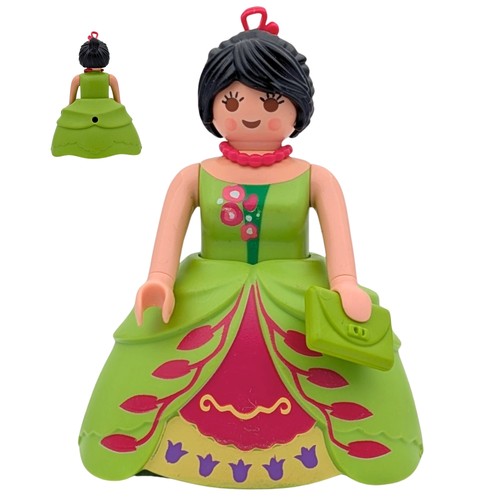 Figurine femme playmobil robe - figurine,