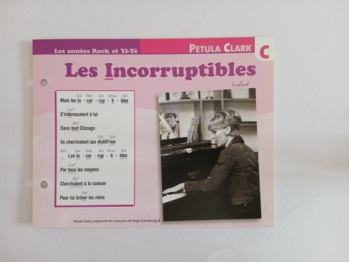Carte fiche petula - fiche,