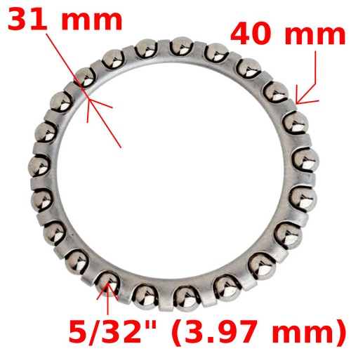 Roulement cage bille - cage,
