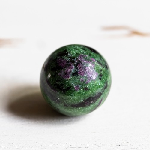 Boule rubis zoisite mm - rubis,