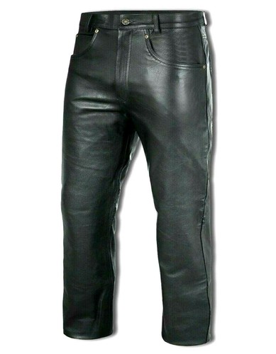 Pantalon moto cuir de - pantalon,
