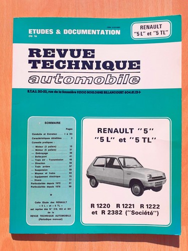 Renault et tl - r5,