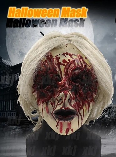 Halloween masque femme mamie - masque,