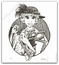 Affiche Sérigraphie Walthéry