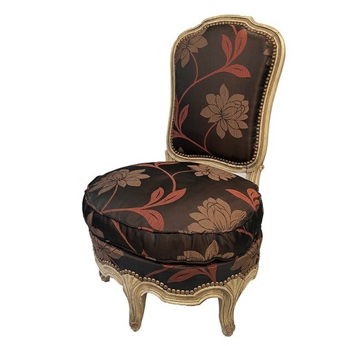 Chauffeuse style louis xv - chauffeuse,