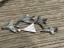 Vintage Galoob Micro Machines Military 5 Vehicles Jets Airplanes