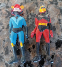GOLDORAK / GRENDIZER " Actarus / Alcor figurines " **Italy 70's ** Vintage