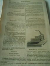 1857 Bread Cutting Machine Engraving Print Article