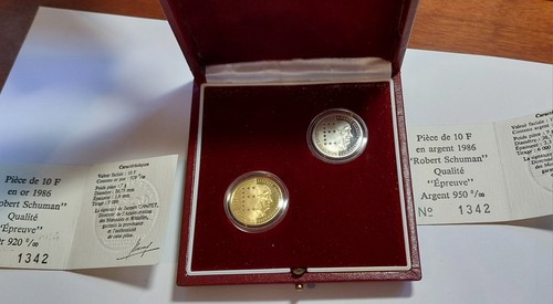 France coffret franc - 10,