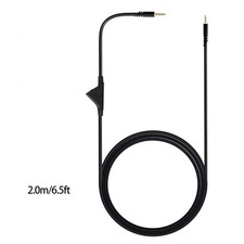 Câble casque noir compatible 2M avec contrôle du volume pour Astro A10 A30 A40