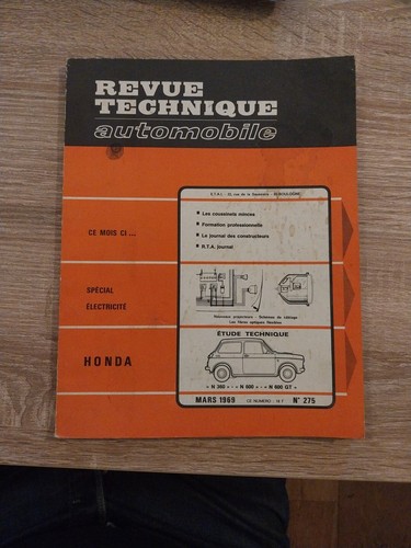 Revue technique honda 360 - technique,