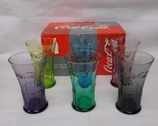 Coffret Collector Coca Cola : 6 Verres Colorés Lunimarc