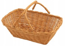 Panier osier courses M –