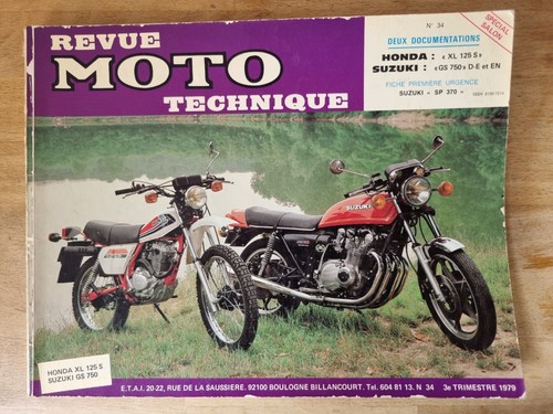 Revue technique moto 34 - revue, n°34