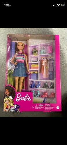 Mattel barbie coffret poupée - barbie,