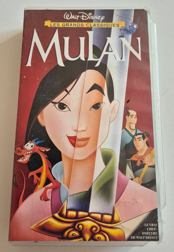 Mulan disney cassette vhs - -,