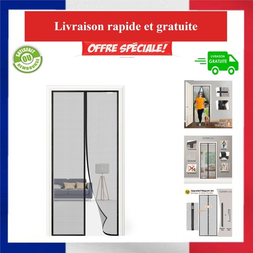 Moustiquaire porte magnétique - moustiquaire,