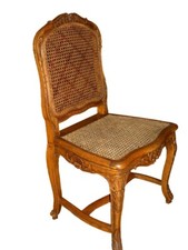 4 CHAISES STYLE LOUIS XV pour salle à manger