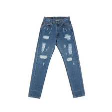 Levi's 534 Slim Customized W30 L32 jeans used denim (Cod.SJ592) Levis
