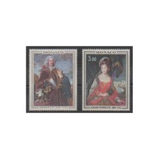 Monaco - 1972 - No 914/915 - Peinture - Royauté - Principauté