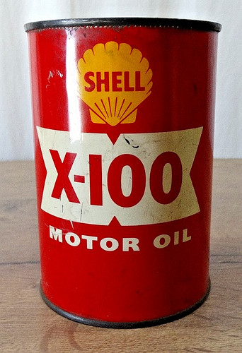 Bidon huile shell - huile,