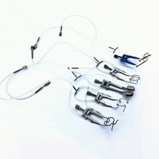 Double eyelid opener flushing opener tool with hole washable eye surgical tool