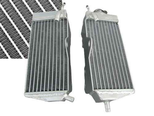 Aluminum radiator pour honda - aluminum,