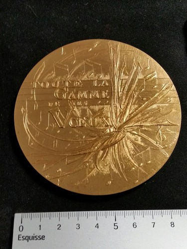Big medaille bronze - medaille, de