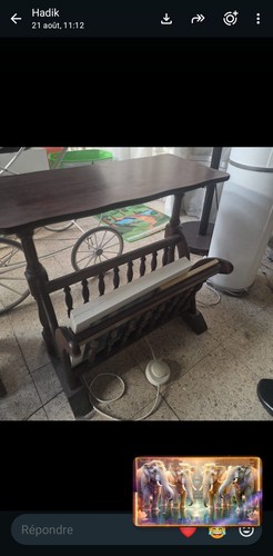 Table appoint bois en - table,
