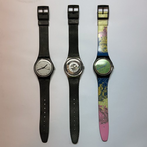 Lot montres swatch ans 90 - swatch,