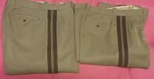 Lot de 2 pantalons d'officier militaire français d'uniforme Mle 59