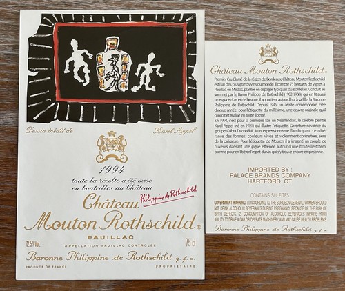 étiquettes mouton rothschild - mouton,