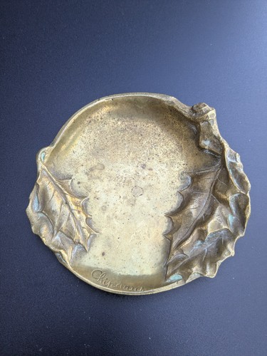Vide poche cendrier bronze - cendrier,