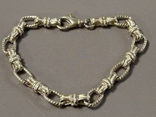 Bracelet gourmette argent