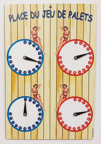 Compteur pour jeu palets 4 - pour,