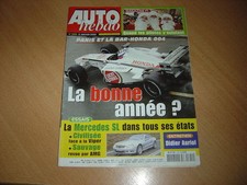 Auto hebdo N°1322 Viper/Mercedes SL 500.VW Fun Cup.